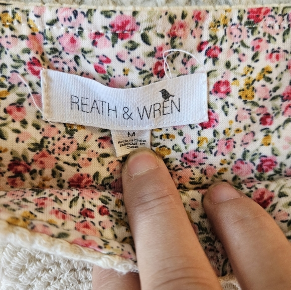 Anthropologie Reath & Wren Embroidered Tank Medium - Picture 3 of 5